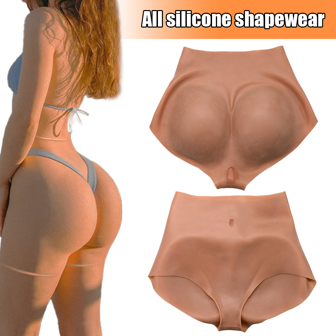 1 Pc Silicone Shaper Pants For Women Seamless High Waist Booty Enhancer Elastic Silicone Butt Lift Pants Soft Silicone Material For Everyday Wear And Special Occasions, Rave