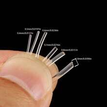 0.5-1.2mm 透明白色弹性橡胶绳，圆形弹性绳，适用于 DIY 珠宝制作、串珠手链配件、手工艺品、珠宝配件、其他配件 - 透明 - 查看 4