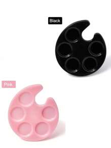 迷你美甲油架 迷你戒指托盘 美甲调色盘 指套式指甲油胶水容器 美甲工具、美甲用品、美甲工具、美甲艺术工具、返校季、美甲、美甲贴片工具