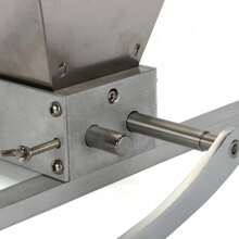 kangten 11lbs/4L Manual Mill Wet & Dry Grinder Machine Corn Grain Wheat Cereal Feed Rice Grinding - 銀色 - 查看 9