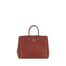 Burberry Tote Women's Bag - 紅色 - 查看 1