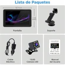 HIMICAR Autoestereo Portátil Estéreo con Inalámbrico Apple Carplay & Android Auto/Mirror Link, 7 Pulgadas IPS HD Pantalla Completa Táctil, Control de Voz, FM, Bluetooth, AUX, TF + Cámara Trasera - 1 - Ver 8