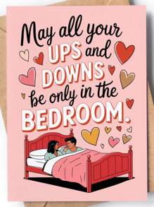 带信封的情人节贺卡，非常爱你腊肠犬设计，适合任何人的纸卡，送给丈夫、妻子、男朋友、女朋友的浪漫礼物 - 多种表达爱的方式 - 彩色 - 查看 1