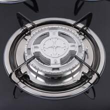 kangten Built In 5 Burner Cooktop Surface Gas Stove Burner Built In Tempered Glass Black - Black and Silver - View 4