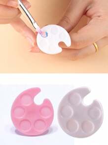 迷你美甲油架 迷你戒指托盘 美甲调色盘 指套式指甲油胶水容器 美甲工具、美甲用品、美甲工具、美甲艺术工具、返校季、美甲、美甲贴片工具