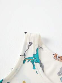 Camiseta de tirantes para niño pequeño, ligera para uso en verano, adecuada para niños de 4 a 12 años - Multicolor - Ver 5