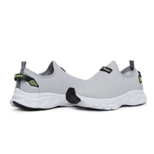 Men's Lightweight Sport Sock Sneakers - Grey - View 2