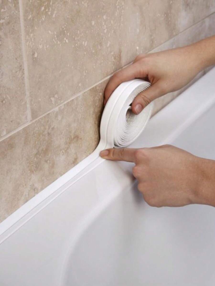 Waterproof PVC Sealant Tape For Kitchen/Bathroom/Bathtub - White 3M X 2CM - View 1