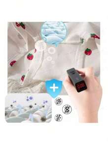 Conjunto braguita de algodón suave para niñas de 3 a 8 años Calzoncillos Infantiles Antibacterianos De Dibujos Animados Con Estampado De Fresas Rosas - Blanco - Ver 5