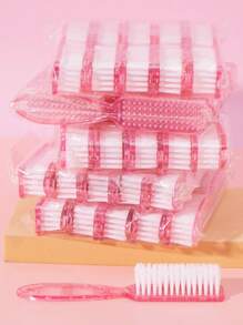 3/5/10pcs Nail Brush For Cleaning Fingernails, Handle Grip Nail Brushes Fingernail Brush For Cleaning Nail Scrub Brush For Toes And Nails - Multicolor - View 8