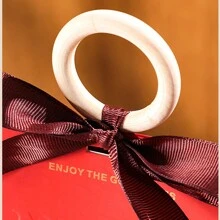 1 件便携式礼品盒包装盒适用于婚礼伴娘，INS 风格空盒，适用于礼物、零食和送给朋友和家人的礼物