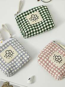 Soft Cosmetic Pouch, Japanese Minimalist Large Capacity Wallet, Fashionable Small Pouch With High Aesthetic - Multicolor - View 6