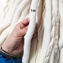 1/2m Faux Rabbit Fur Scarf Furry Ribbon Fur Tape Trimming Ribbon Craft Sewing Clothing Accessories Handmade Accessories - Multicolor - View 7