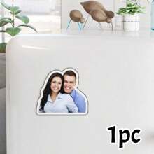 1/2 piezas de imanes personalizados para nevera de acrílico con foto, imanes de nevera personalizados, tamaño: 5 cm, 6 formas/estilos, imanes con foto, imanes de nevera lindos, imanes de nevera resistentes, multifuncionales, decorativos, antihongo, reutilizables, adorables, de alta calidad, coloridos, modernos, personalizados, únicos, regalos ideales para él, regalos ideales para ella, ella, novio, novia, papá, mamá, familia, amigos, hijo, hija, estudiantes escolares