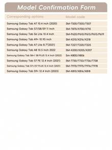 卡通熊和兔子图案平板电脑保护壳，兼容 iPad 9.7/10.2/10.5/10.9/12.9/Pro 11、Galaxy Tab S6 Lite 10.4 英寸、Tab 等，带笔槽/防摔/自动睡眠/唤醒 - 彩色 - 查看 10
