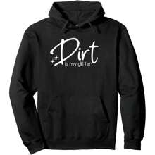 Dirt Track Racing Dirt Is My Glitter Stock Car Race Quotes Pullover Hoodie