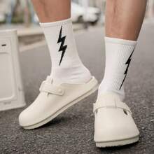 Dép sandal đế dày chống trượt chống nước Unisex, đế mềm êm ái cho hoạt động ngoài trời - Màu be - Xem 3