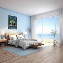 Indianapolis Program 1920 Large Wooden Framed Wall Art Home Decor Canvas Painting- For Bedroom, Bathroom, Living Room, Office, Kitchen, Holiday Gift- 1pc - 彩色 - 查看 6