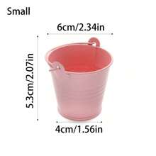 Xô nhỏ sáng tạo Xô sắt nhỏ, Xô làm vườn, Xô hoa, Xô trồng chậu Đồ đựng trong chậu Đồ thủ công Xô trồng chậu Xô thiếc treo Nến thơm Đồ đựng sáng tạo Xô nhỏ Chậu hoa mọng nước Xô tiện lợi nhiều màu Chậu hoa Làm vườn Nhà Vườn Đồ trang trí nhà Đồ trang trí 1 cái - Nhiều màu - Xem 10