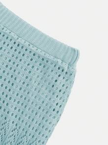 韩式圣诞休闲波西米亚风节日派对复古女装复古风可爱机场街头服饰乡村演唱会套装毛衣套装女装角色扮演万圣节服装2025年万圣节性感女巫服装秋季外出女装返校服装Y2K乡村演唱会服装女装秋季连衣裙女装冬季服装哥特系列露肩蝴蝶结高腰紧身性感沙滩度假镂空针织套装 - 淺藍色 - 查看 7