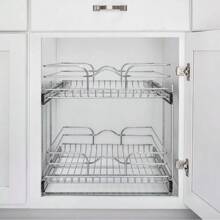 Rev-A-Shelf Kitchen Cabinet Pull-Out Shelf Organizer For Efficient Storage And Easy Access - 21 x 22 inch - View 8