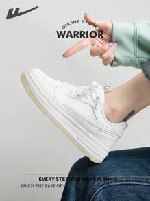 WARRIOR Warrior Women's Skateboarding Shoes Spring And SummerLightweightComfortableBreathableModest Style Casual Yet SleeksneakersApplicable Throughout The Yearwear-ResistingAll-Day WearTraining SneakersRunning ShoesLittle White Shoes