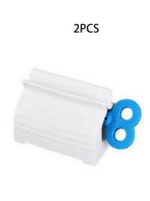 Exprimidor de tubo de pasta de dientes - Rodillo manual para exprimidor de tubo de pasta de dientes, exprimidor de cepillo de dientes, soporte para pasta de dientes, exprimidor de pasta de dientes, exprimidor de tubo de pasta de dientes, dispensador de pasta de dientes de uso múltiple, soporte enrollable para pasta de dientes, decoración de baño del hogar, decoración de otoño, regreso a la escuela - Multicolor - Ver 16