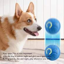 Automatic Pet Interactive Jumping Ball, Smart Dog Chasing Toy, Auto Walkable Dog Exercise Puzzle - Multicolor - View 5