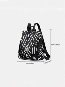 优雅防盗背包，适合女士购物和外出，大容量单肩包，女士多功能尼龙背包