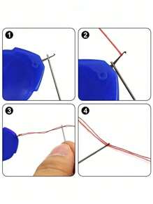 5pcs New Thumb Needle Threader, Sewing Machine Thread Guide, Elderly Household Rapid Needle Threader