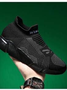 时尚一脚蹬运动鞋 - 透气面料鞋面,刺绣细节,适合所有季节的低帮运动鞋,MD 外底,舒适防臭鞋垫,欧洲和北美特别供应 - 淺灰色 - 查看 6