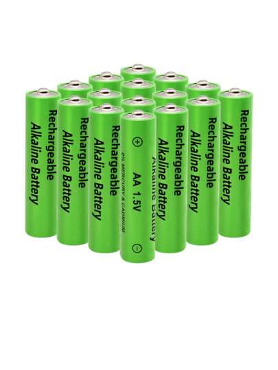 4/8/16 st. 1,5 V AA/AAA laddningsbara batterier, USB-laddare, hållbar strömlösning för elektroniska leksaker, fjärrkontroller, bildskärmar och eltandborstar (dessa batterier är endast kompatibla med denna laddare)