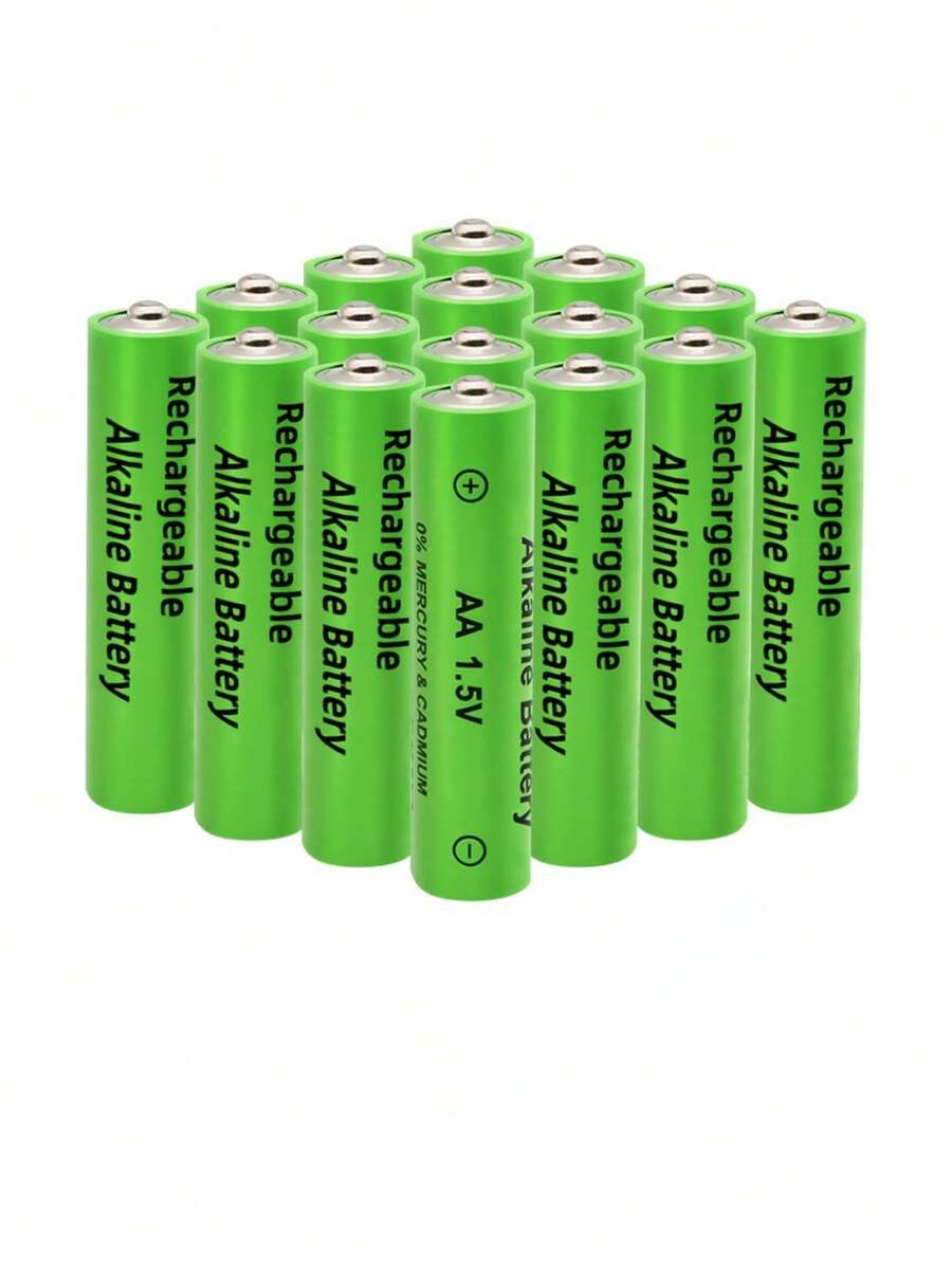 4/8/16 szt. akumulatorów AA/AAA o dużej pojemności 1,5 V, ładowanych przez USB, to trwałe i wydajne rozwiązanie do zabawek elektronicznych, pilotów, wyświetlaczy i szczoteczek elektrycznych (ten akumulator nadaje się wyłącznie do ładowania za pomocą tej ładowarki)