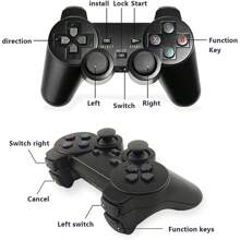 Consola de Juegos M8 Retro Inalámbrica 64G,más de 10000 Juegos Integrados, Salida TV Videojuegos, con Controladores Inalámbricos Duales de 2.4 G,Mini Consola Retro Con Memoria 20000 Juegos 4k Con Controles - Negro - Ver 7