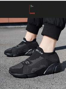 时尚一脚蹬运动鞋 - 透气面料鞋面,刺绣细节,适合所有季节的低帮运动鞋,MD 外底,舒适防臭鞋垫,欧洲和北美特别供应 - 淺灰色 - 查看 2