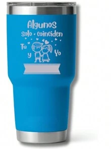 Termo de 30z de Dia de san Valentín Color al azar - Azul - Ver 3