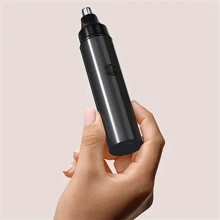 SOKANY 电动鼻毛修剪器，男士耳鼻毛修剪器，USB充电，电池续航时间长。小巧便携，刀头可拆卸，方便清洁。无痛修眉修须，父亲节礼物。 - 黑色 - 查看 7