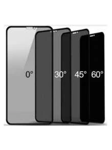3D GLASS PRIVACY FILM FOR ALL IPHONES 6G 7 8 7/8PLUS XR XSMAX 11 12 13 14PLUS 15PRO 16 PROMAX - 黑色 - 查看 3