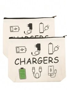 1Pc Fashion Small Printing Makeup Bag - Spacious Polyester Cosmetic Travel Case With Zipper Closure - Hand Washable, Casual, Multi-Functional Toiletry Pouch For Friends And Family,Boho Vibes - Multicolor - View 11