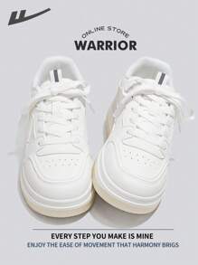 WARRIOR Warrior Women's Skateboarding Shoes Spring And SummerLightweightComfortableBreathableModest Style Casual Yet SleeksneakersApplicable Throughout The Yearwear-ResistingAll-Day WearTraining SneakersRunning ShoesLittle White Shoes