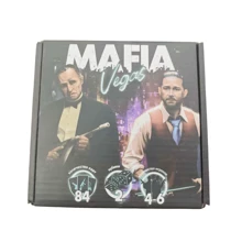 3 Stücke interessante Kartenspiele: Piraten Mafia, Spion Mafia, Vegas/Mafia, Partyspiele geeignet für Zusammenkünfte und Familienereignisse, Spielgeschenke (leichte Farbabweichungen)