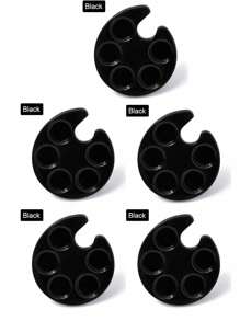 迷你美甲油架 迷你戒指托盘 美甲调色盘 指套式指甲油胶水容器 美甲工具、美甲用品、美甲工具、美甲艺术工具、返校季、美甲、美甲贴片工具