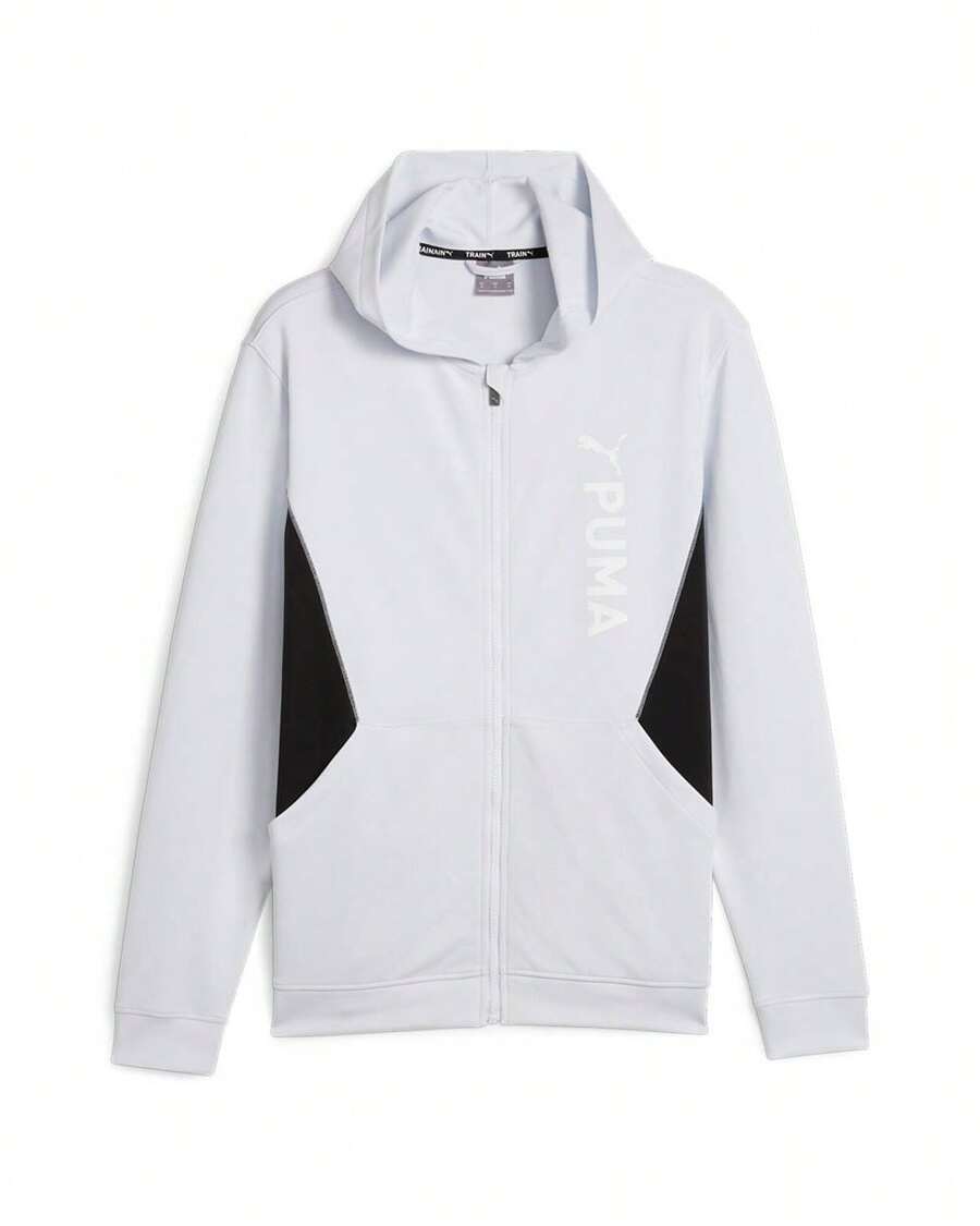 Puma 523885 - Zip Hoodie - White - View 1