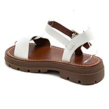 Sandalias de suela gruesa casual, versátiles para el verano - Blanco - Ver 3