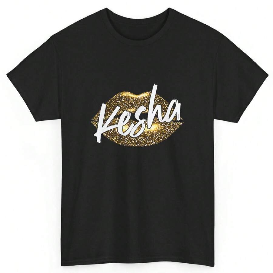 Kesha Name T-Shirt - Black - View 1