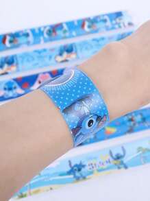 1/6/12 Piezas/Set Estilo aleatorio Pulsera/Brazalete de Juego de Dibujos Animados Papa Círculo Lindo Papa Decoración de Regalo (Algunas Partes Pueden Ser Aleatorias)