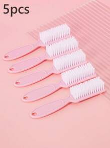 3/5/10pcs Nail Brush For Cleaning Fingernails, Handle Grip Nail Brushes Fingernail Brush For Cleaning Nail Scrub Brush For Toes And Nails - Multicolor - View 15