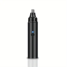 SOKANY 电动鼻毛修剪器，男士耳鼻毛修剪器，USB充电，电池续航时间长。小巧便携，刀头可拆卸，方便清洁。无痛修眉修须，父亲节礼物。 - 黑色 - 查看 9