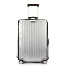 1pc Luggage Cover Luggage Protector Transparent Usable Suitcase Luggage Travel Bag Cover 20/24/26/28