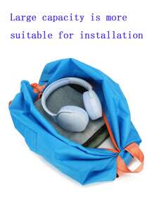 حقيبة ظهر رياضية قابلة للطي بحبال قطعة واحدة، حقيبة كرة السلة سعة كبيرة للرياضة الخارجية - متعدد الألوان - مشاهدة 8